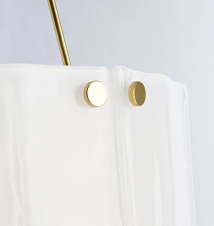 Willamette Glass Round Chandelier 2-Tier 32''-Blushlighting