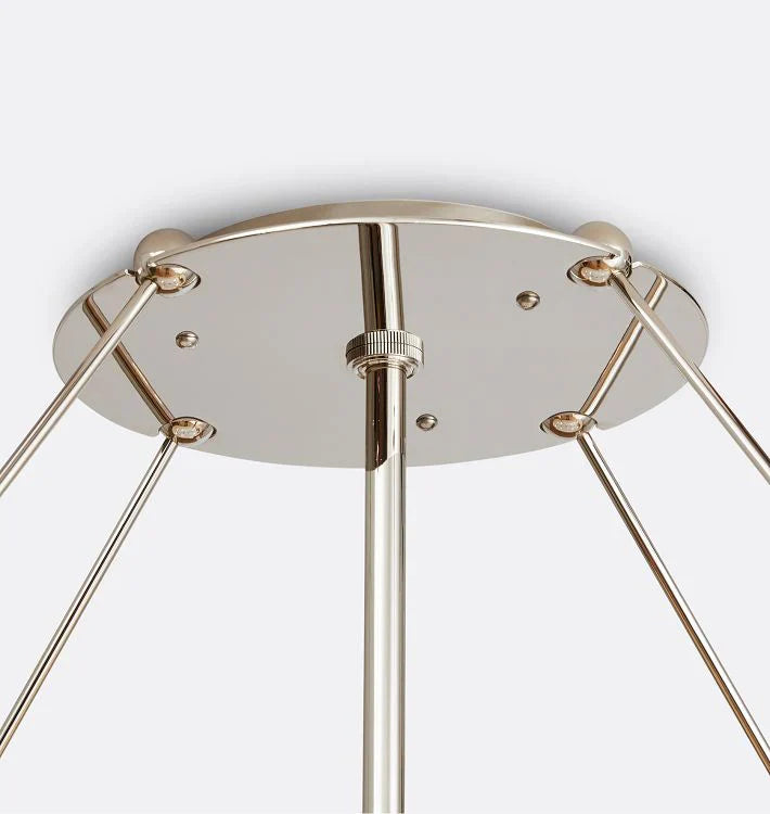 Willamette Glass Round Chandelier 48''-Blushlighting