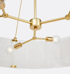 Willamette Glass Round Chandelier 48''-Blushlighting