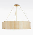 Willamette Glass Round Chandelier 48''-Brass-Champagne-Blushlighting