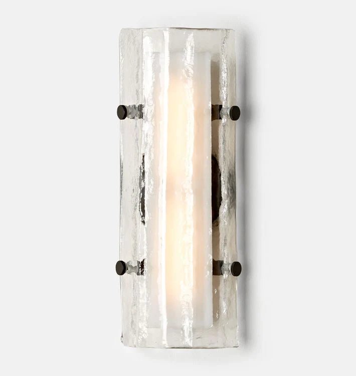 Willamette Glass Wall Sconce 16" - Blushlighting