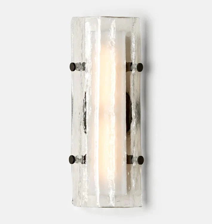 Willamette Glass Wall Sconce 16" - Blushlighting