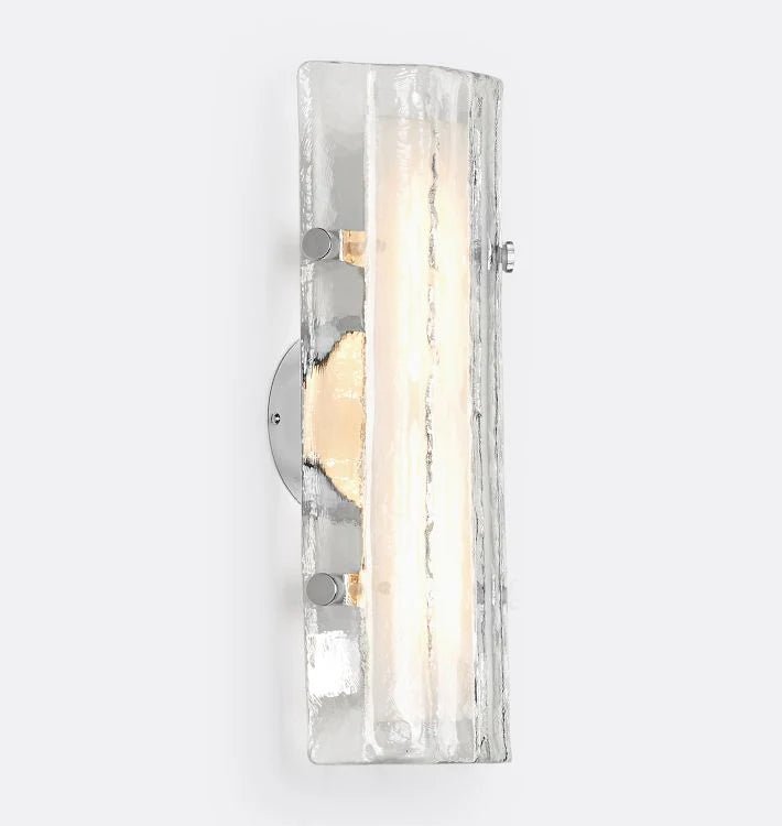 Willamette Glass Wall Sconce 16" - Blushlighting