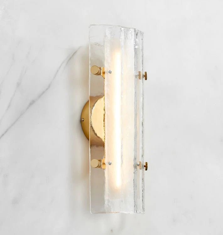 Willamette Glass Wall Sconce 16" - Blushlighting
