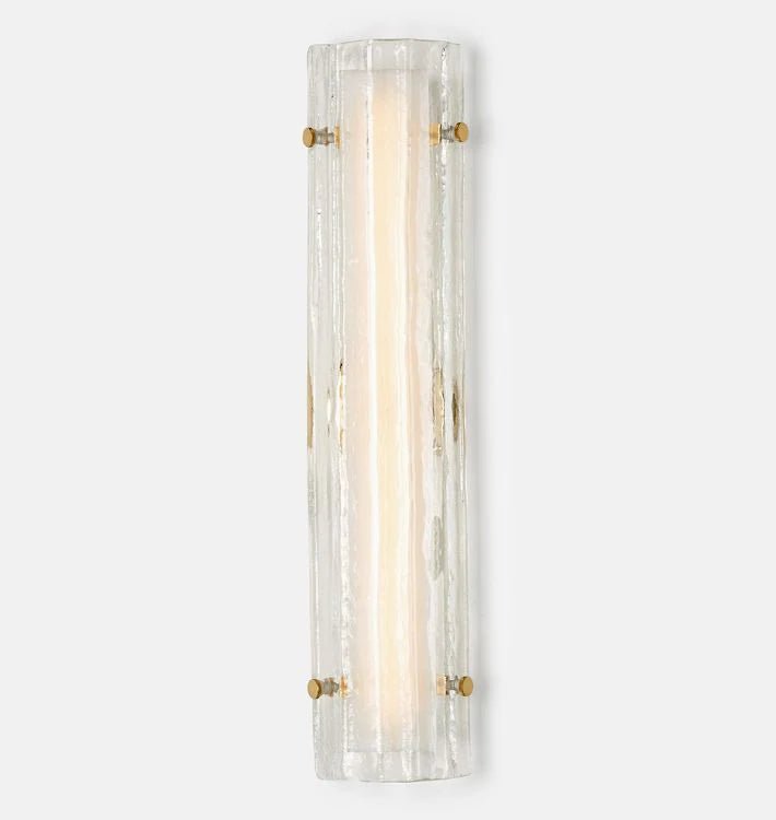 Willamette Glass Wall Sconce 28" - Blushlighting