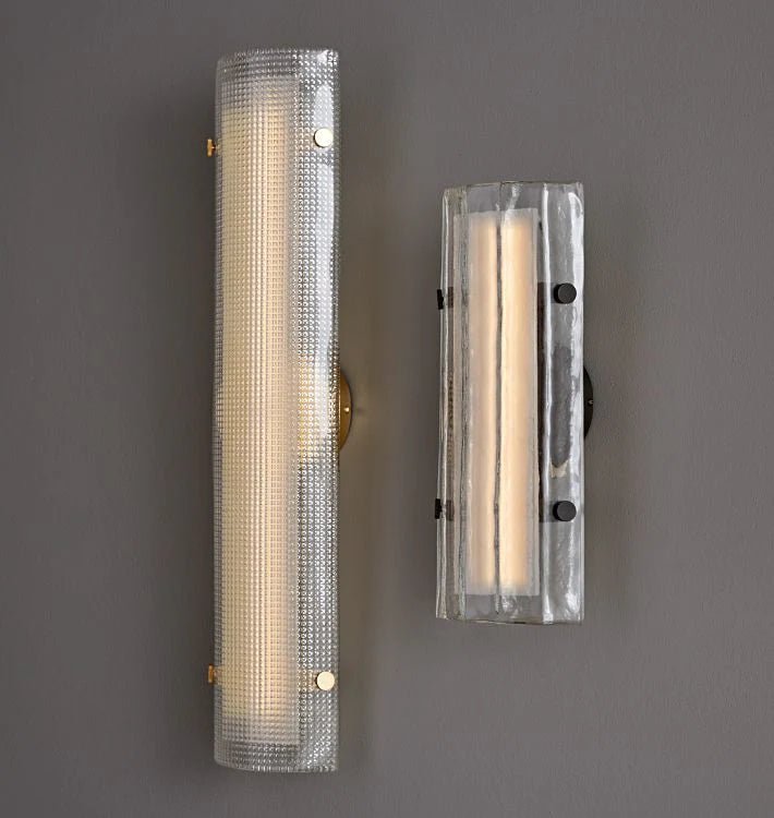 Willamette Glass Wall Sconce 28" - Blushlighting