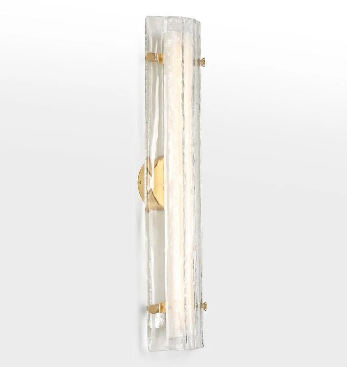 Willamette Glass Wall Sconce 28" - Blushlighting