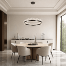 Wind & Wave Modern Sculptural Pendant Light - Blushlighting