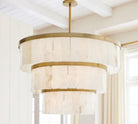 Windham Alabaster 3 Tier Chandelier-chandelier-Blushlighting