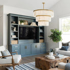 Windham Alabaster 3 Tier Chandelier-chandelier-Blushlighting