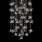 Wings of Color 25 1/2"W Multi-Color K9 Crystals Chandelier-Chandelier-Blushlighting-Blushlighting