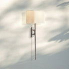 Wrighy Grand Sconce-Hammered Pewter-
