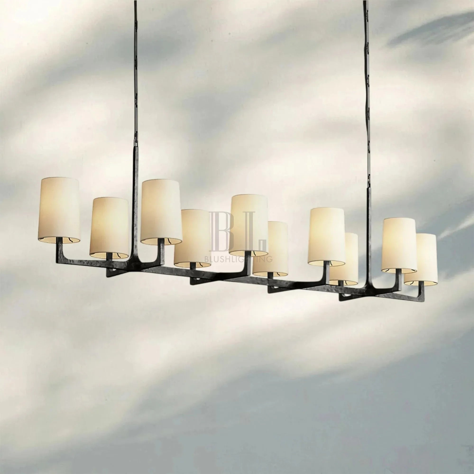 Wrighy Linear Chandelier 54'' 72'' - Blushlighting