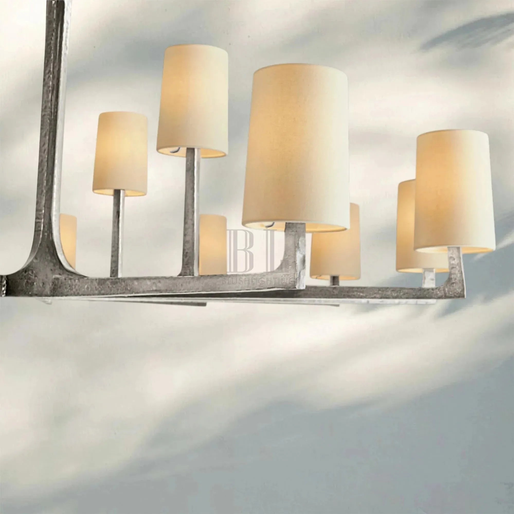 Wrighy Round Chandelier 36'' 48'' 60'' - Blushlighting