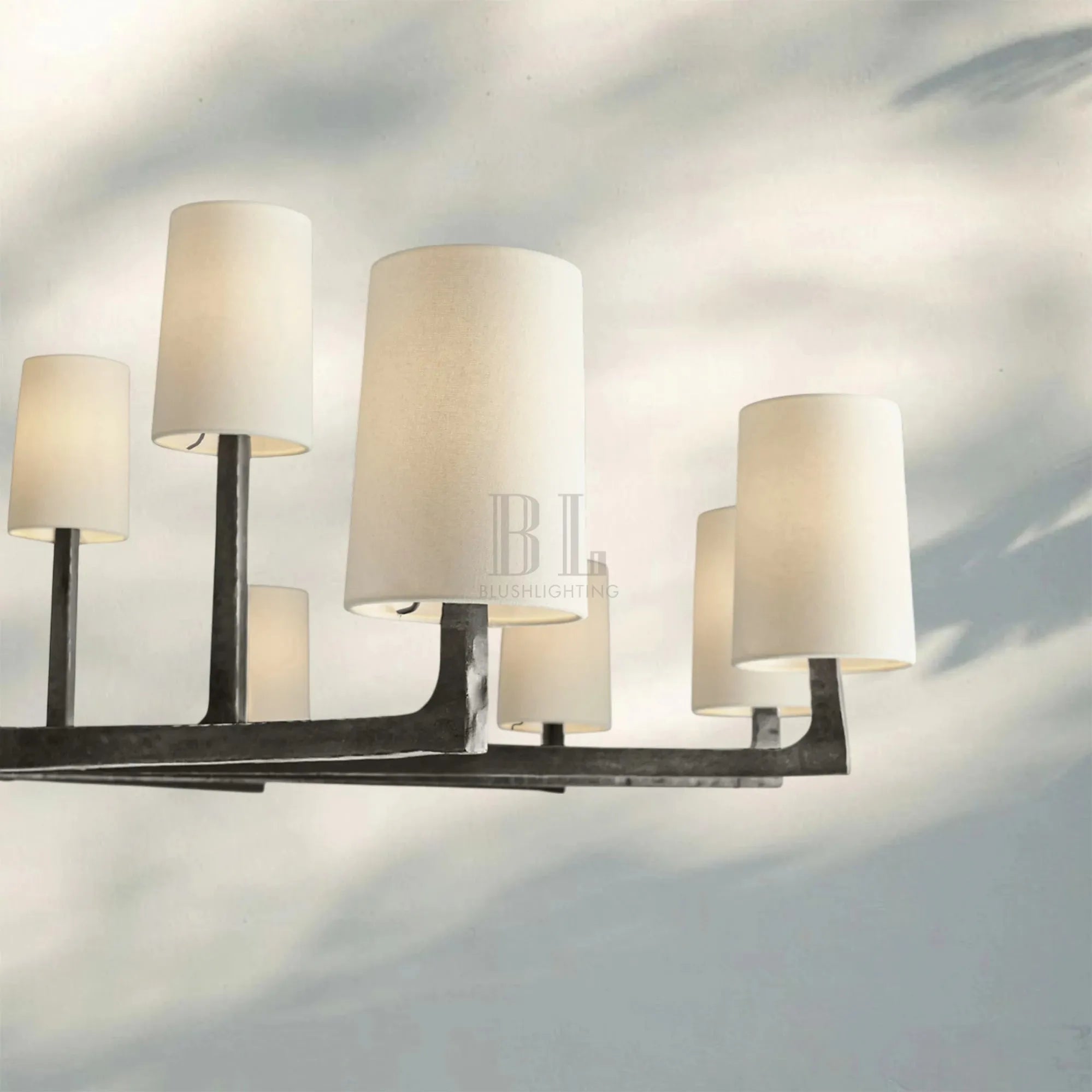 Wrighy Round Chandelier 36'' 48'' 60'' - Blushlighting