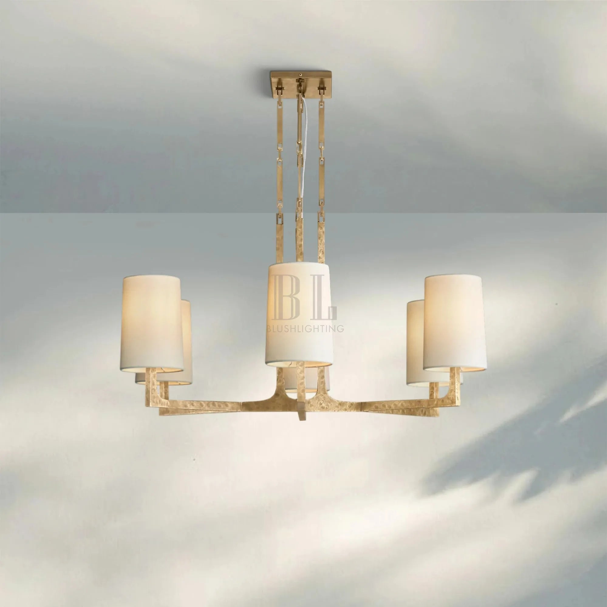 Wrighy Round Chandelier 36'' 48'' 60'' - Blushlighting