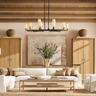 Wrighy Round Chandelier 36'' 48'' 60''-
