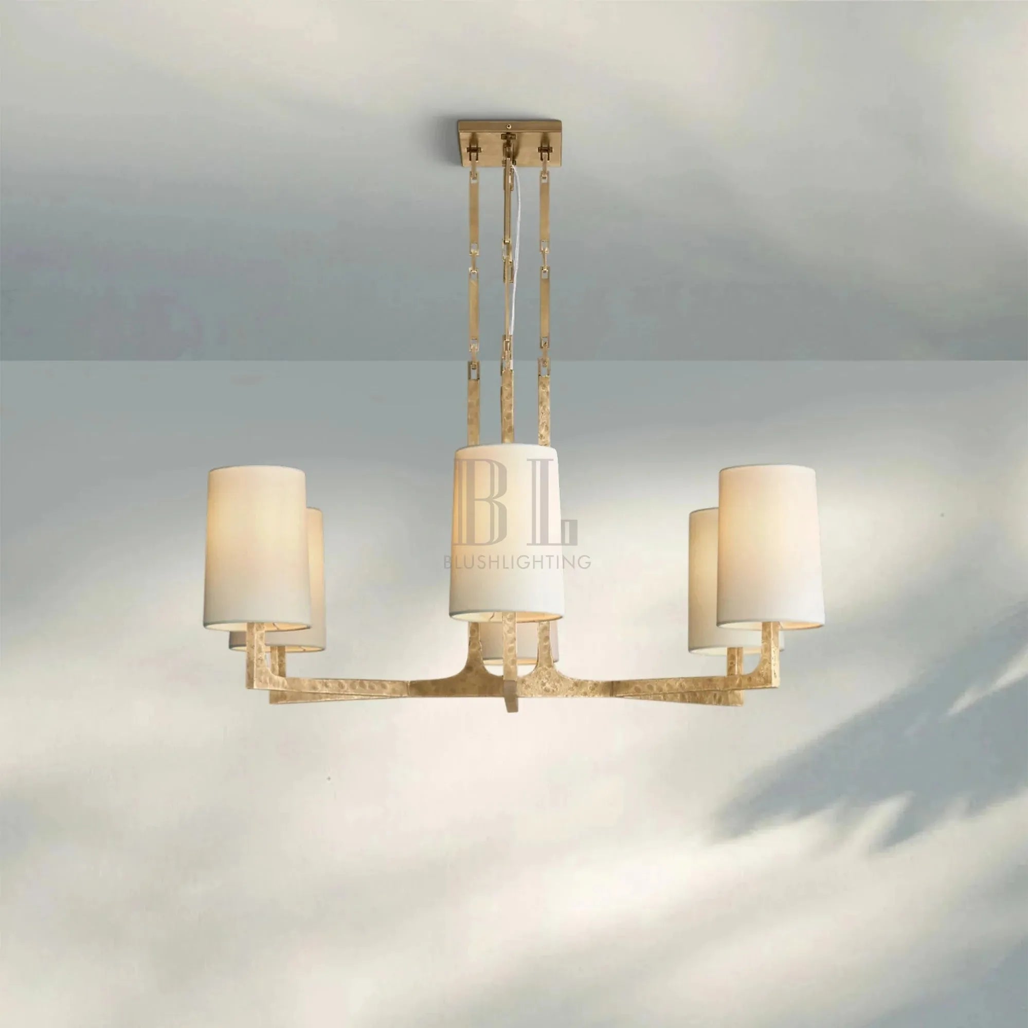 Wrighy Round Chandelier 36'' 48'' 60'' - Blushlighting
