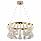 Lennox Glass Round Chandelier 21.6"D - 31" Dia (80 cm)