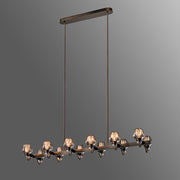 Letitia Linear Crystal  Chandelier