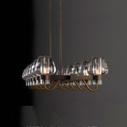 Letitia Linear Crystal  Chandelier