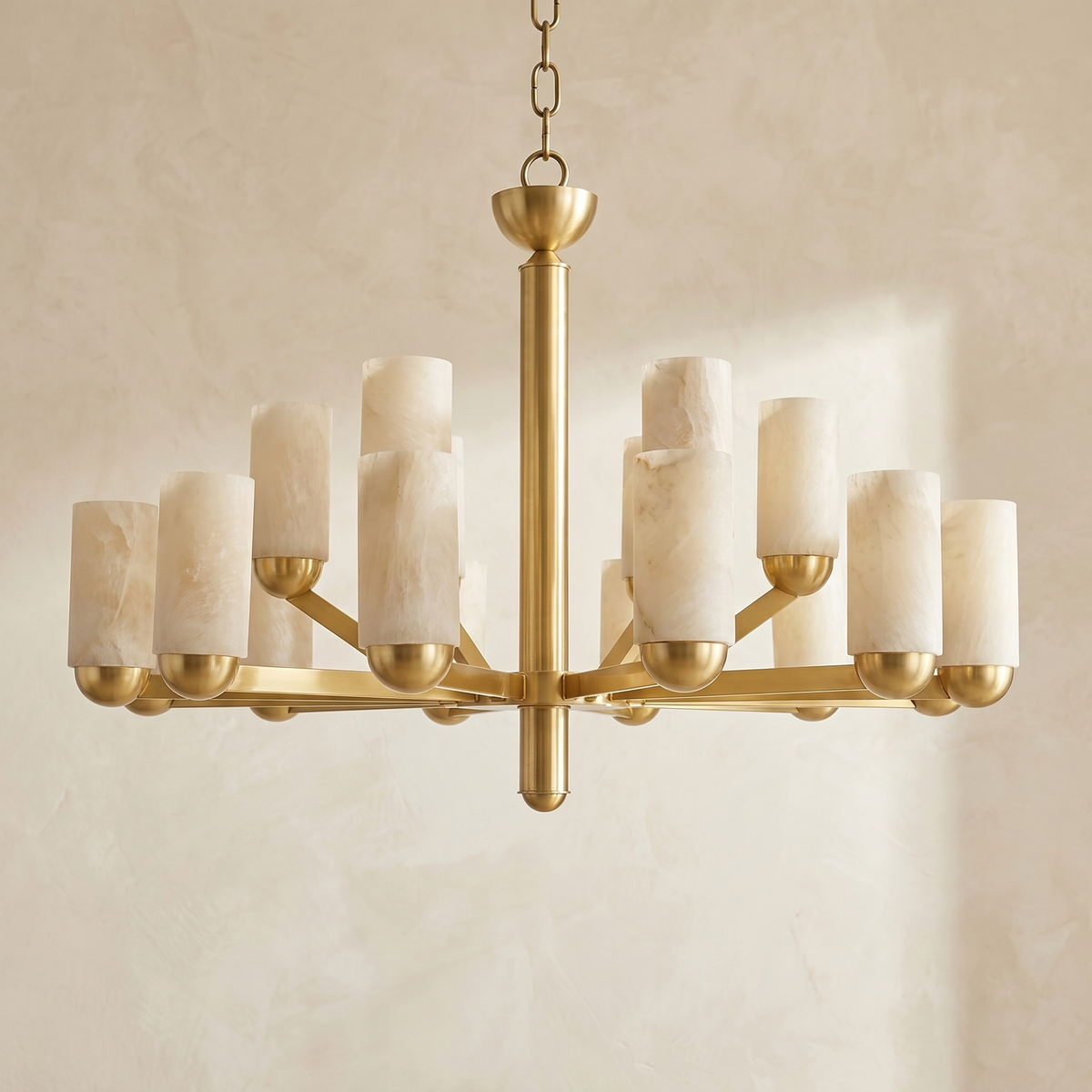 Cylinder Shade Alabaster Pendant Light — D1020 — mra-cylinder-shade-91065-d1020-dark
