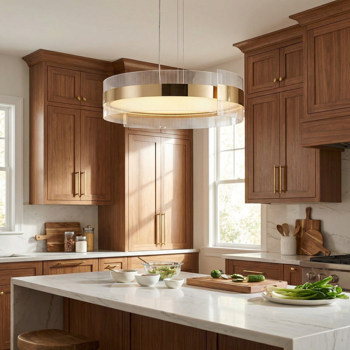 Yiosi Series Acrylic Pendant Light - scene-2