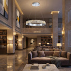 Yiosi Series Crystal Pendant Light Style L - scene-3