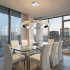 Yiosi Series Crystal Pendant Light Style L - scene-2