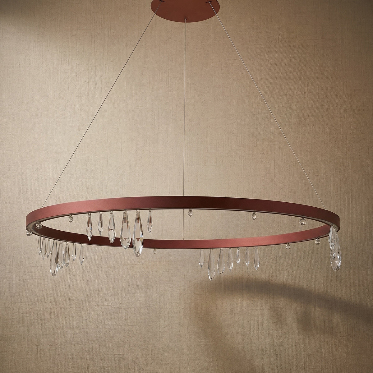 Yiosi Series Crystal Pendant Light Style M - dark