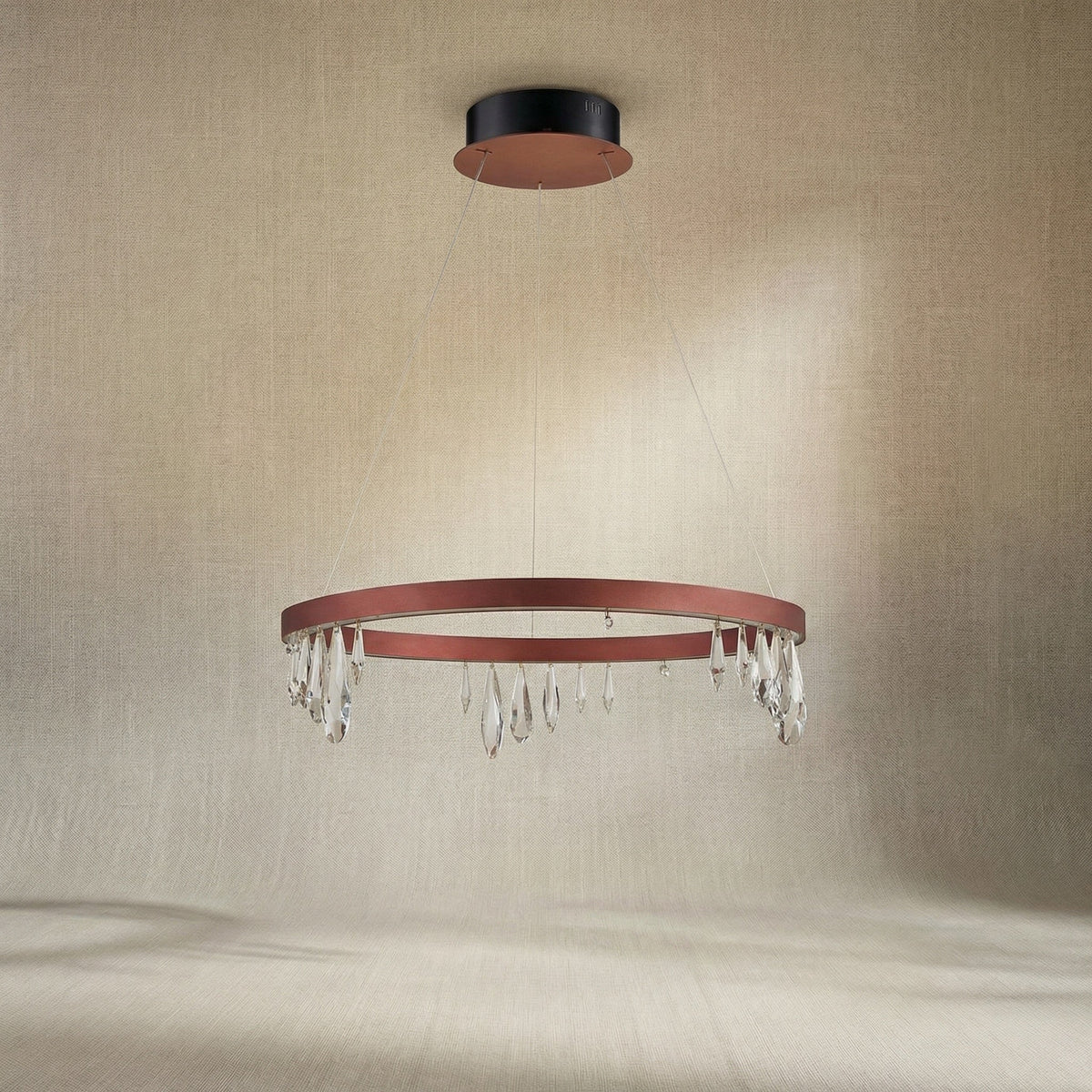 Yiosi Series Crystal Pendant Light Style M - dark