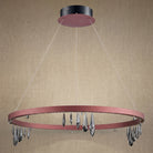Yiosi Series Crystal Pendant Light Style M - dark