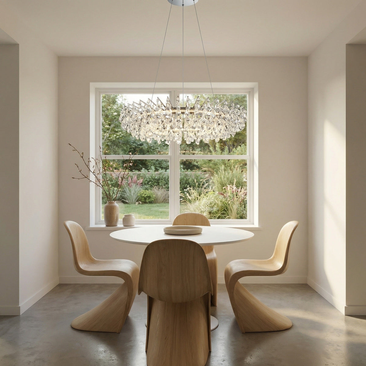 Yiosi Series Crystal Pendant Light Style N - scene-2