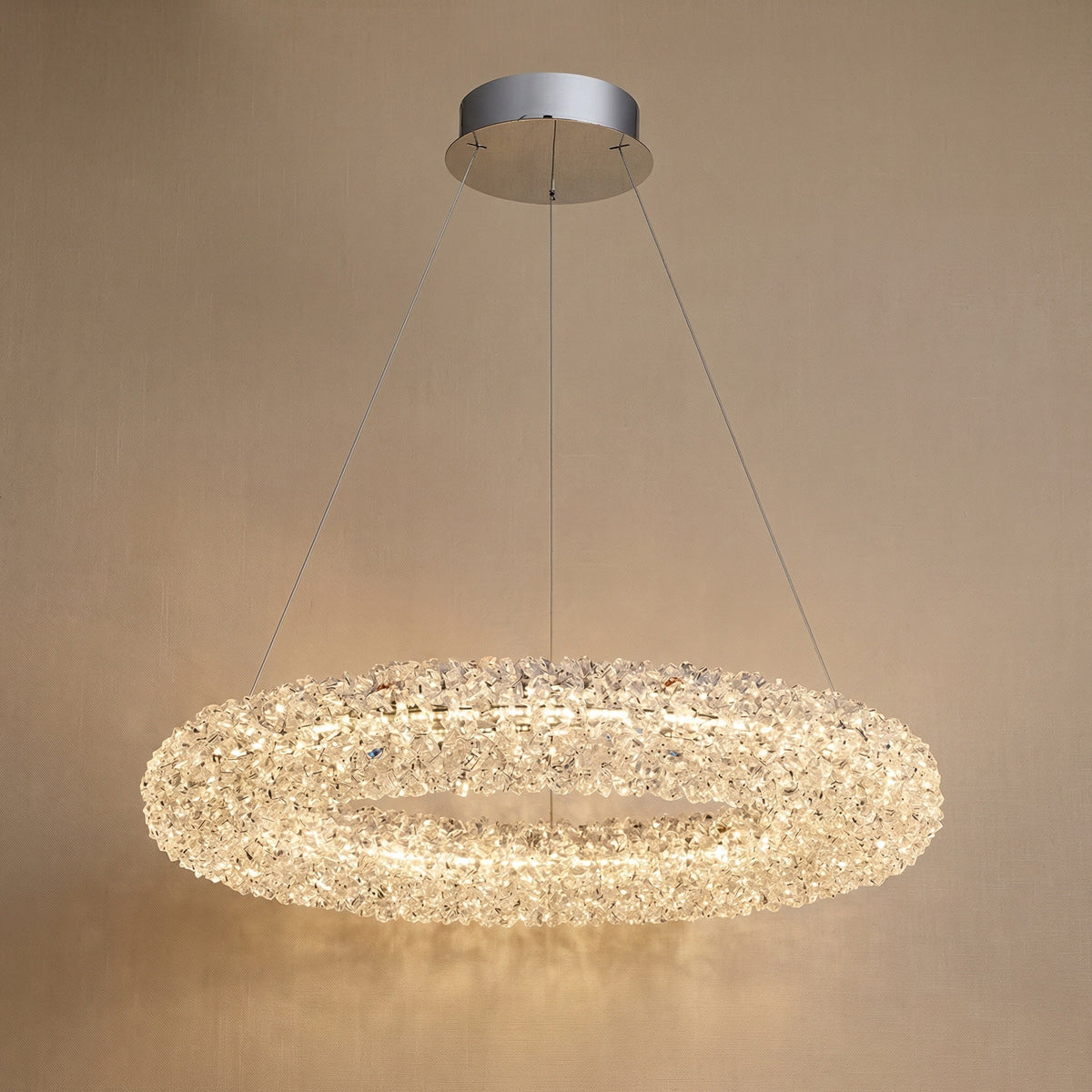 Blush Series Crystal Pendant Light Style P - 39" (Dia 1000mm)