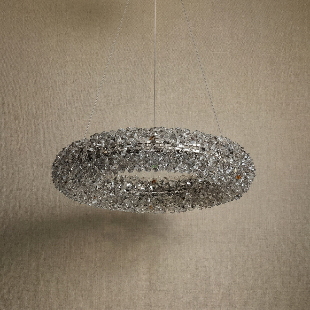 Blush Series Crystal Pendant Light Style P - dark