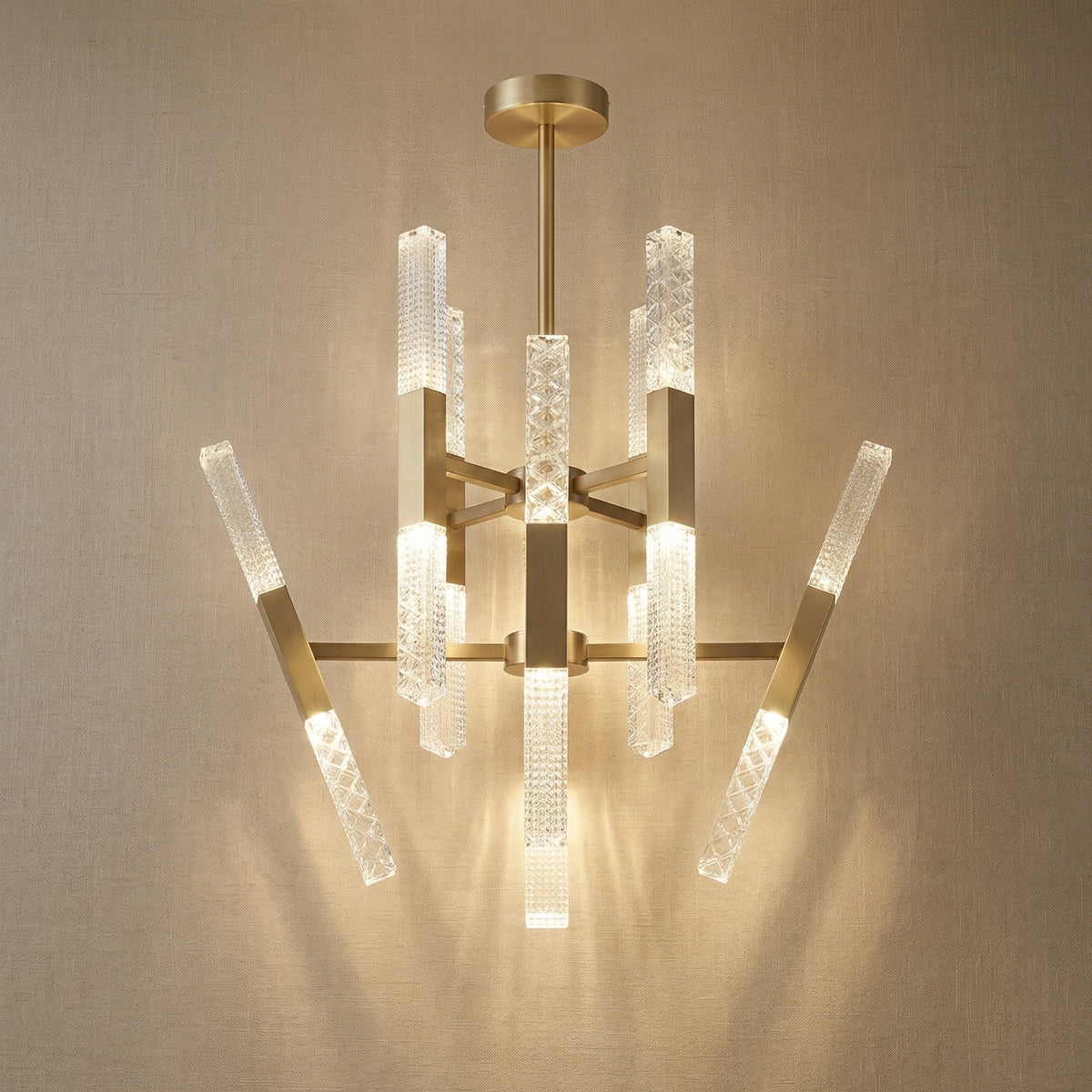 Yiosi Series Glass Pendant Light Style E - 28" (Dia 705mm)