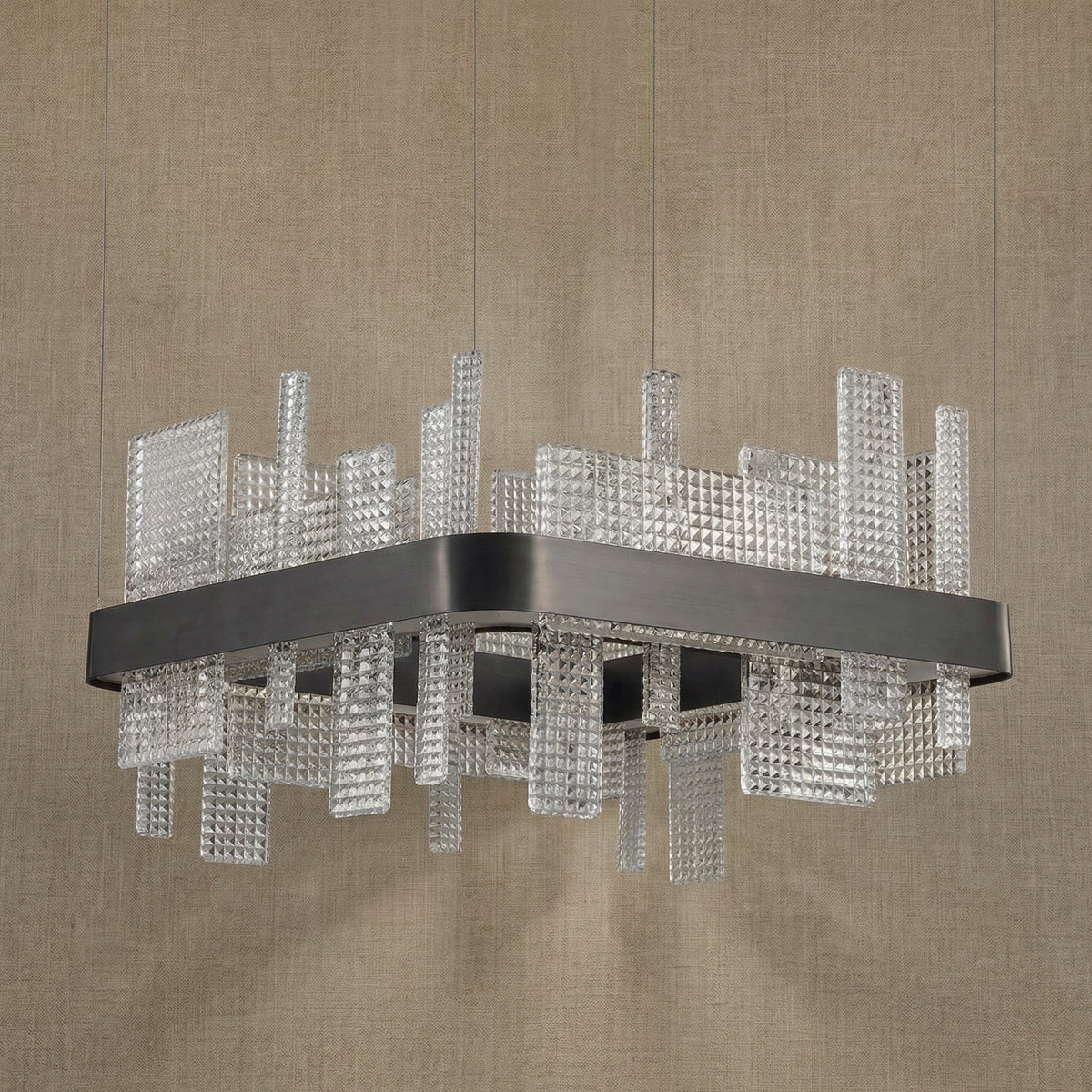 Yiosi Series Glass Pendant Light Style L - dark