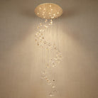Blush Series Grand Cascading Glass Pendant Light Style A - 47" (Dia 1200mm)