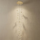 Blush Series Grand Cascading Glass Pendant Light Style A - 24" (Dia 600mm)