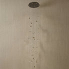 Blush Series Grand Cascading Glass Pendant Light Style A - dark