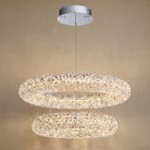 Blush Series Nested Crystal Pendant Light Style F - 31" (Dia 800mm)