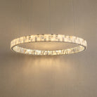 Blush Series Oval Crystal Pendant Light 52" - 23" (Dia 575mm)