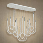 Dining Chandelier Contemporary in a dining room