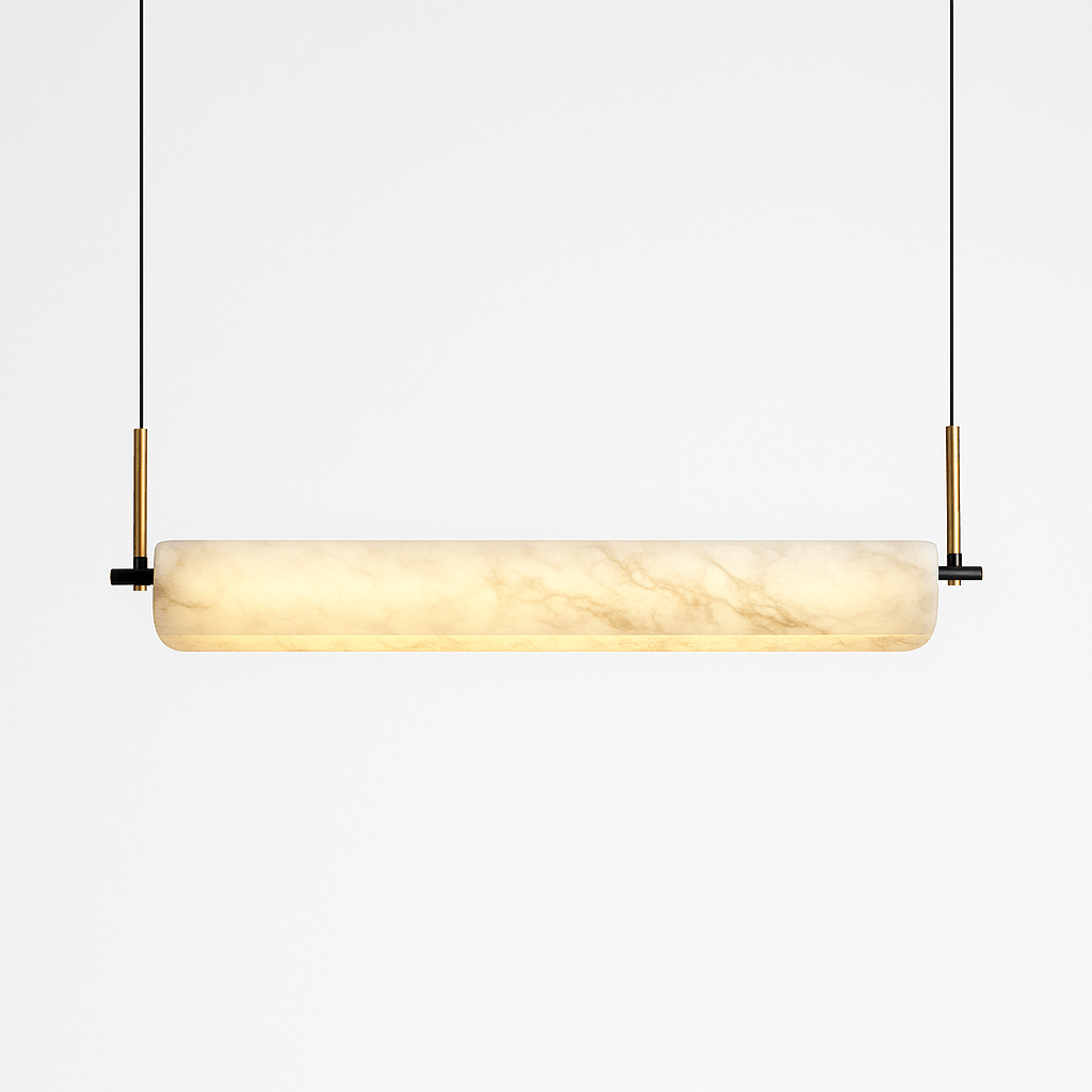 Zazu Alabaster Chandelier-Chandelier-Blushlighting-Blushlighting