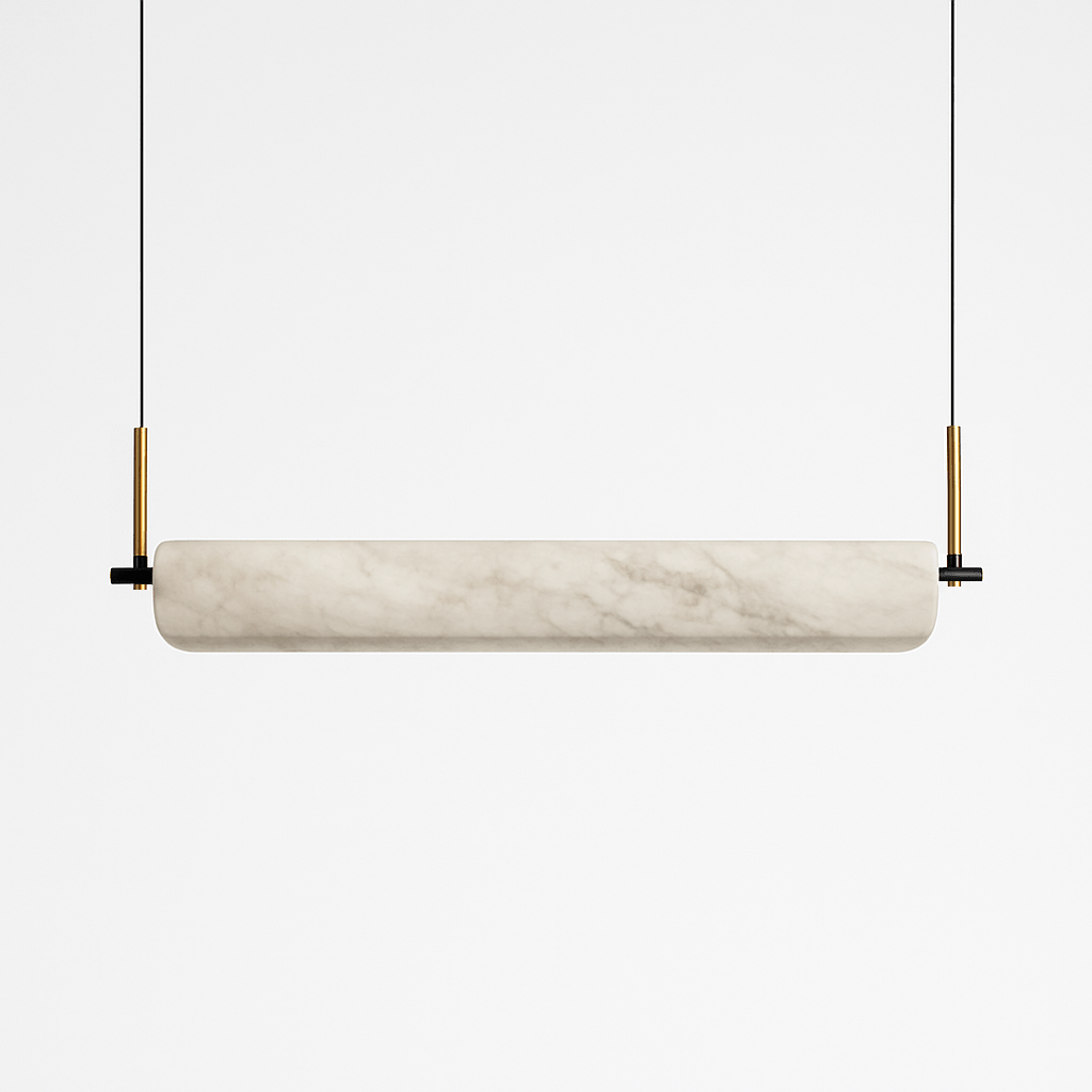Zazu Alabaster Chandelier-Chandelier-Blushlighting-Blushlighting
