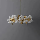 Zenora Modern Grape Round Chandelier - Small: 31.5" DBlushlighting