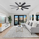 Zephyra Ceiling Fans with Lights 72" - Blushlighting