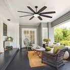 Zephyra Ceiling Fans with Lights 72" - Blushlighting
