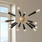Zodiac Sputnik Chandelier 12 - Light - Blushlighting