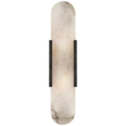 Alabaster Linear Wall Sconce ±ڵƵƾß rbrights 20"H*4.25"W Black 